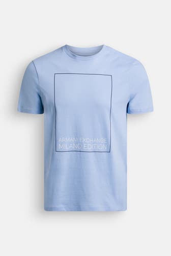 ARMANI EXCHANGE T-Shirt hellblau