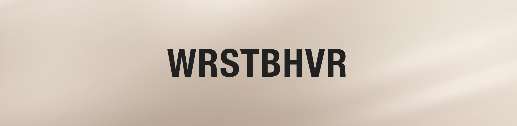 WRSTBHVR Sale Herren