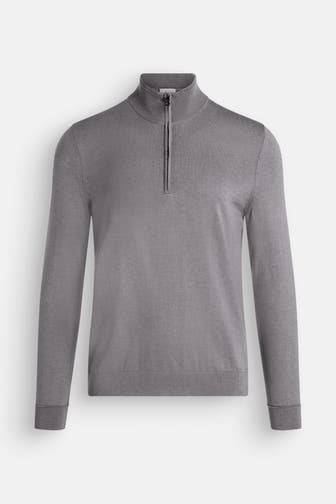 BOGNER Schurwoll-Stricktroyer 'Ouri' grau