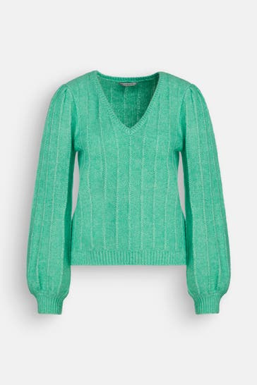 GUESS Strickpullover 'Madeline' grün