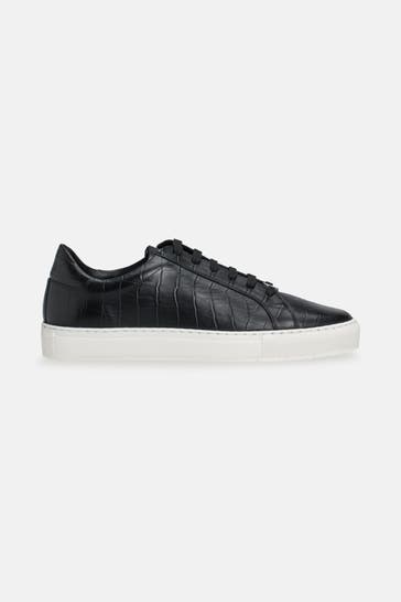 GORDON & BROS Leder-Sneaker 'London' schwarz