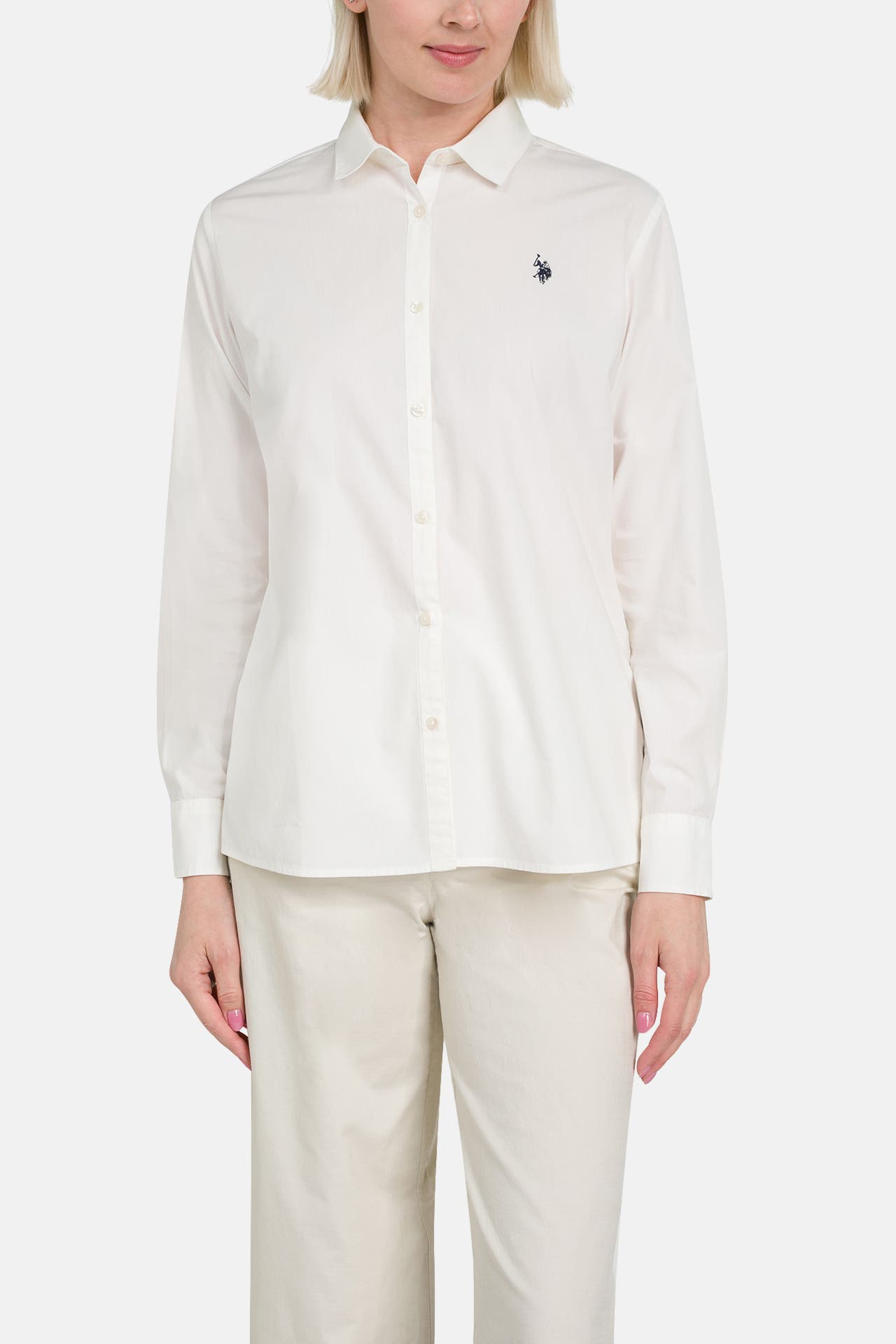 U.S. POLO ASSN. Business-Bluse weiß, Bild 1