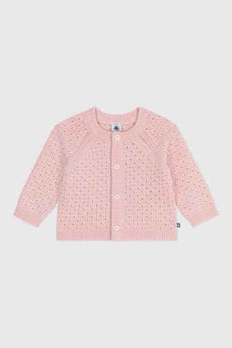 PETIT BATEAU Wollmix-Strickpullover rosa