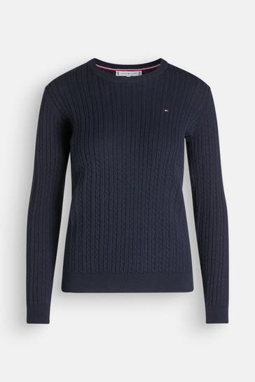 TOMMY HILFIGER Strickpullover navy