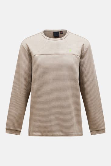 PEAK PERFORMANCE Sweatshirt 'Trail' greige