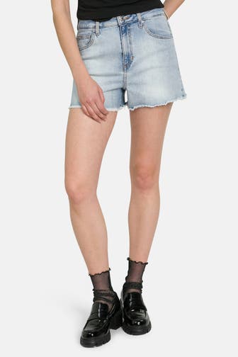 GUESS Jeansshorts hellblau