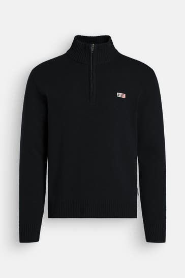 NAPAPIJRI Strick-Troyer schwarz