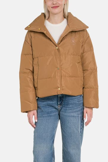 TOMMY HILFIGER Steppjacke hellbraun