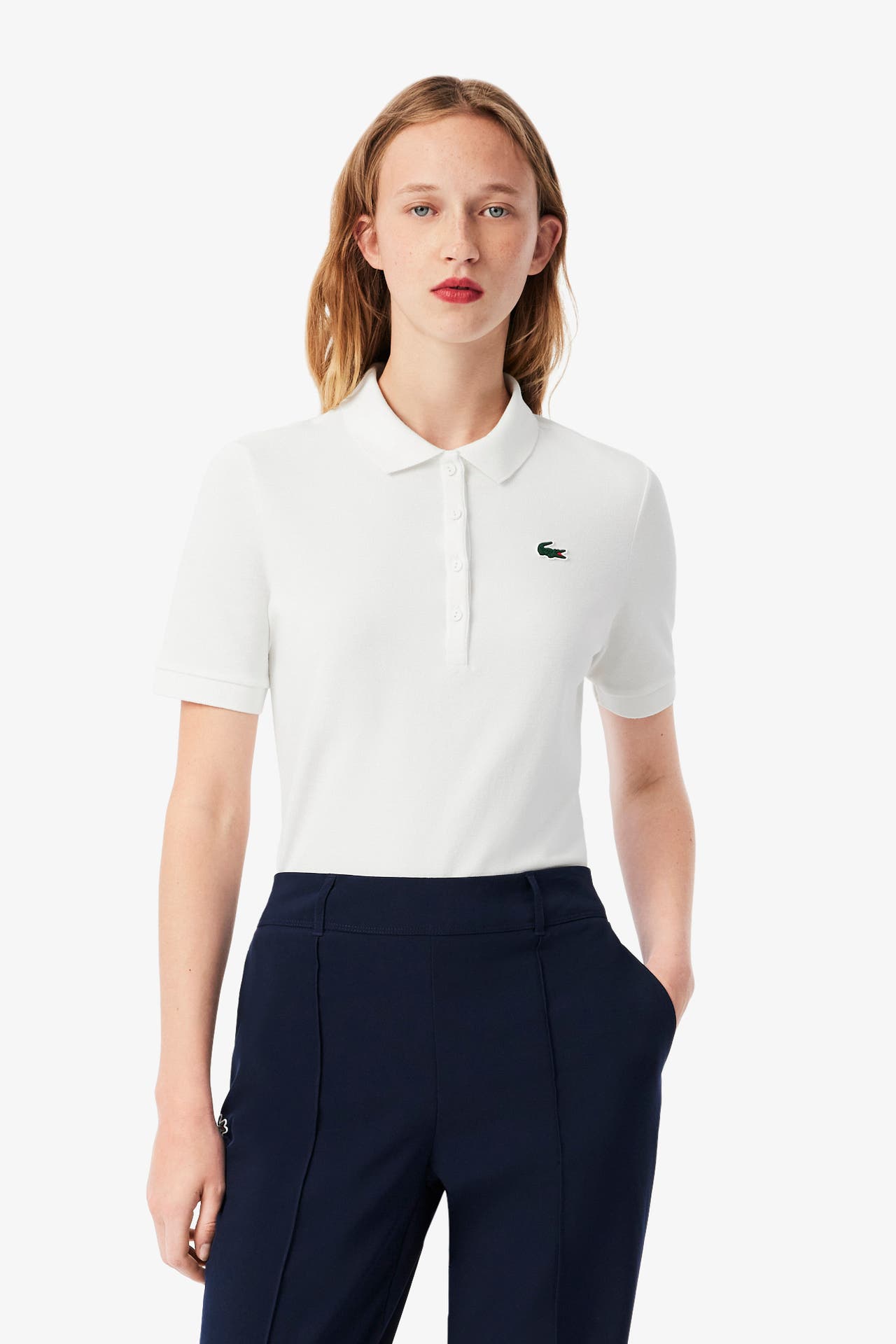 LACOSTE Polo-Shirt weiß, Bild 1