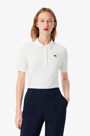 LACOSTE Polo-Shirt weiß