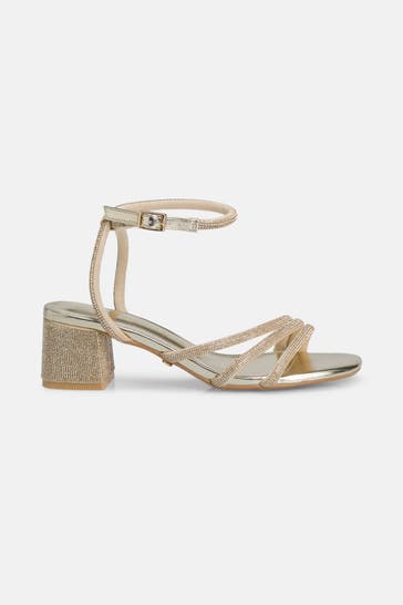 BUFFALO Sandaletten 'Lilly Spark' gold