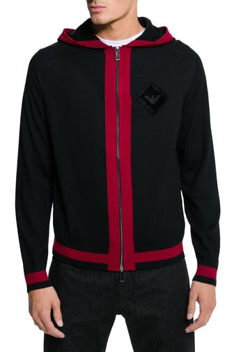 EMPORIO ARMANI Strickjacke schwarz