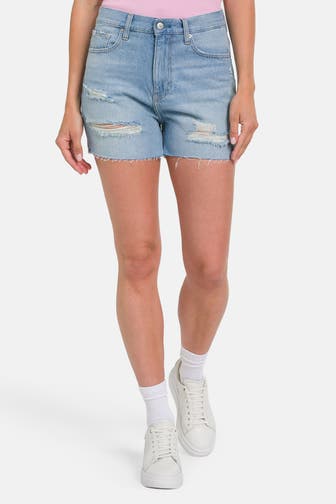 CALVIN KLEIN Jeansshorts hellblau