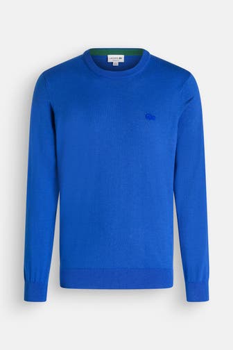 LACOSTE Wollpullover azurblau