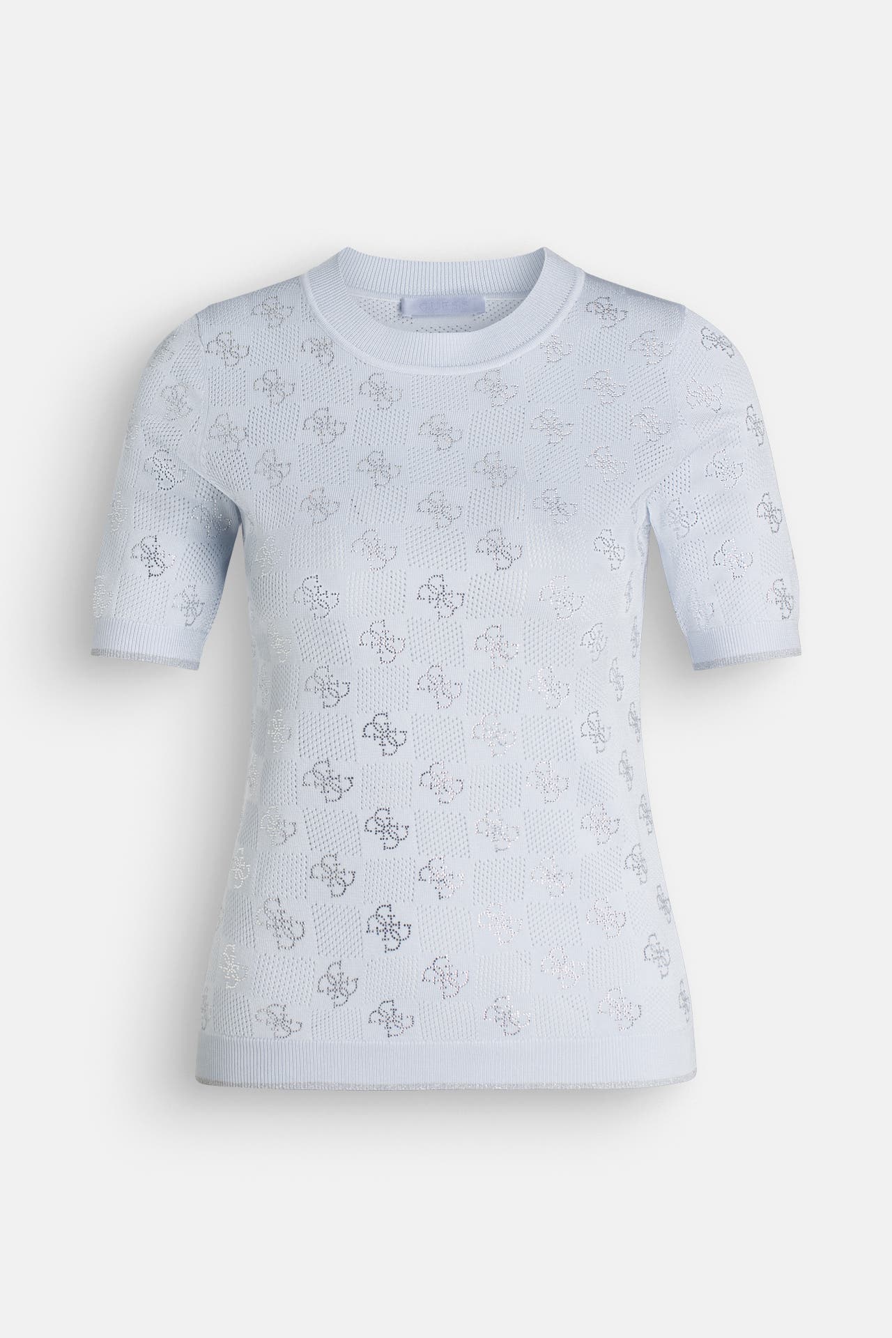 GUESS Strickshirt hellblau, Bild 1