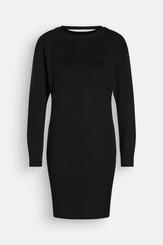 ARMANI EXCHANGE Wollmix-Kleid schwarz