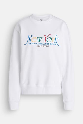 SPORTY & RICH Sweatshirt weiß
