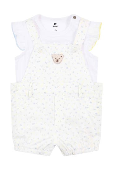 STEIFF Set: T-Shirt und Latzhose