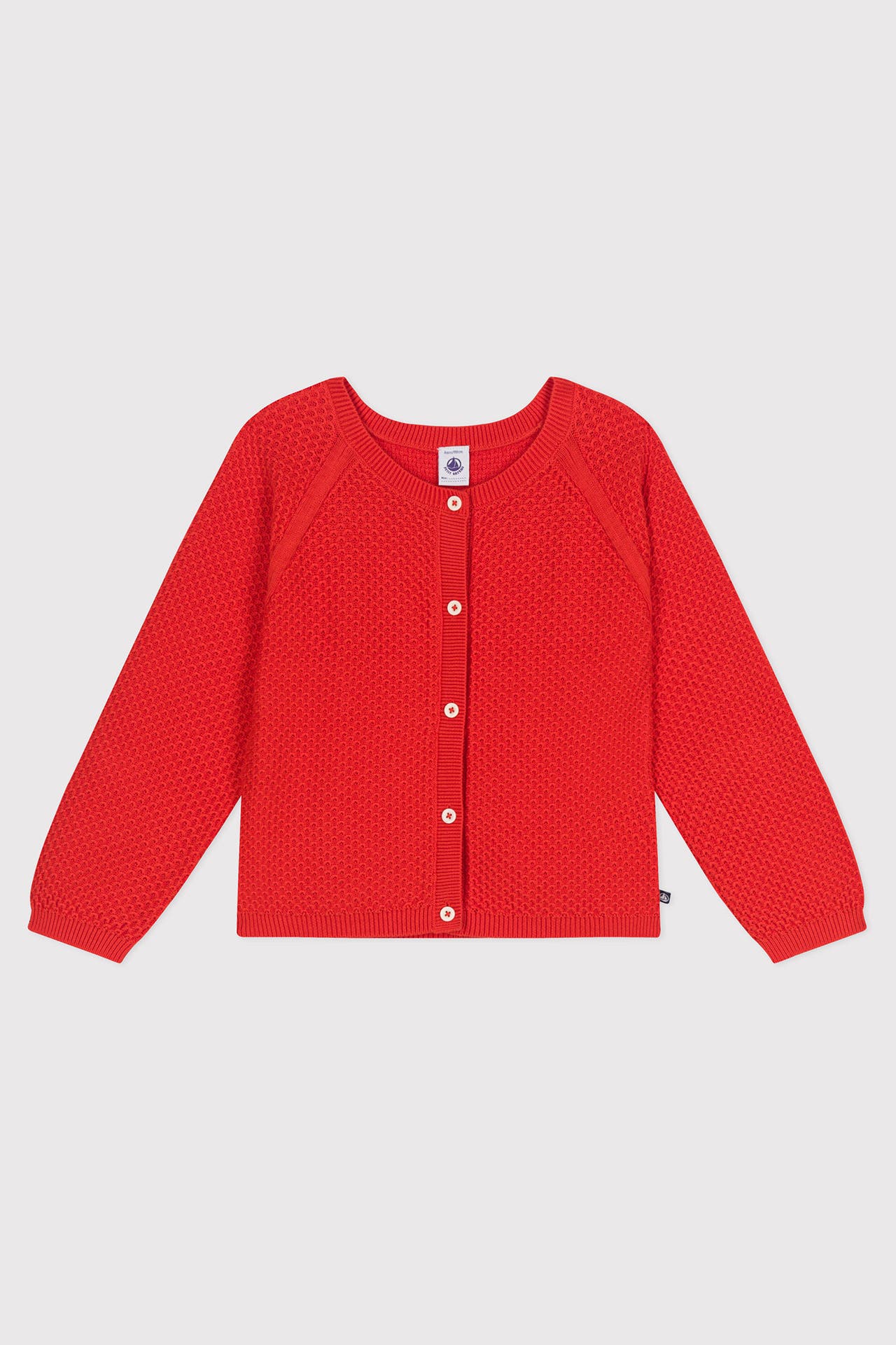 PETIT BATEAU Strickjacke rot, Bild 1