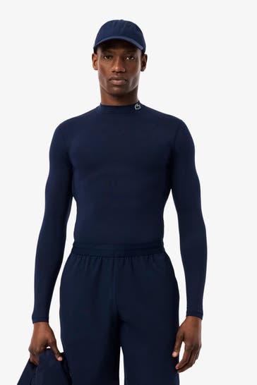LACOSTE Sportlangarmshirt navy