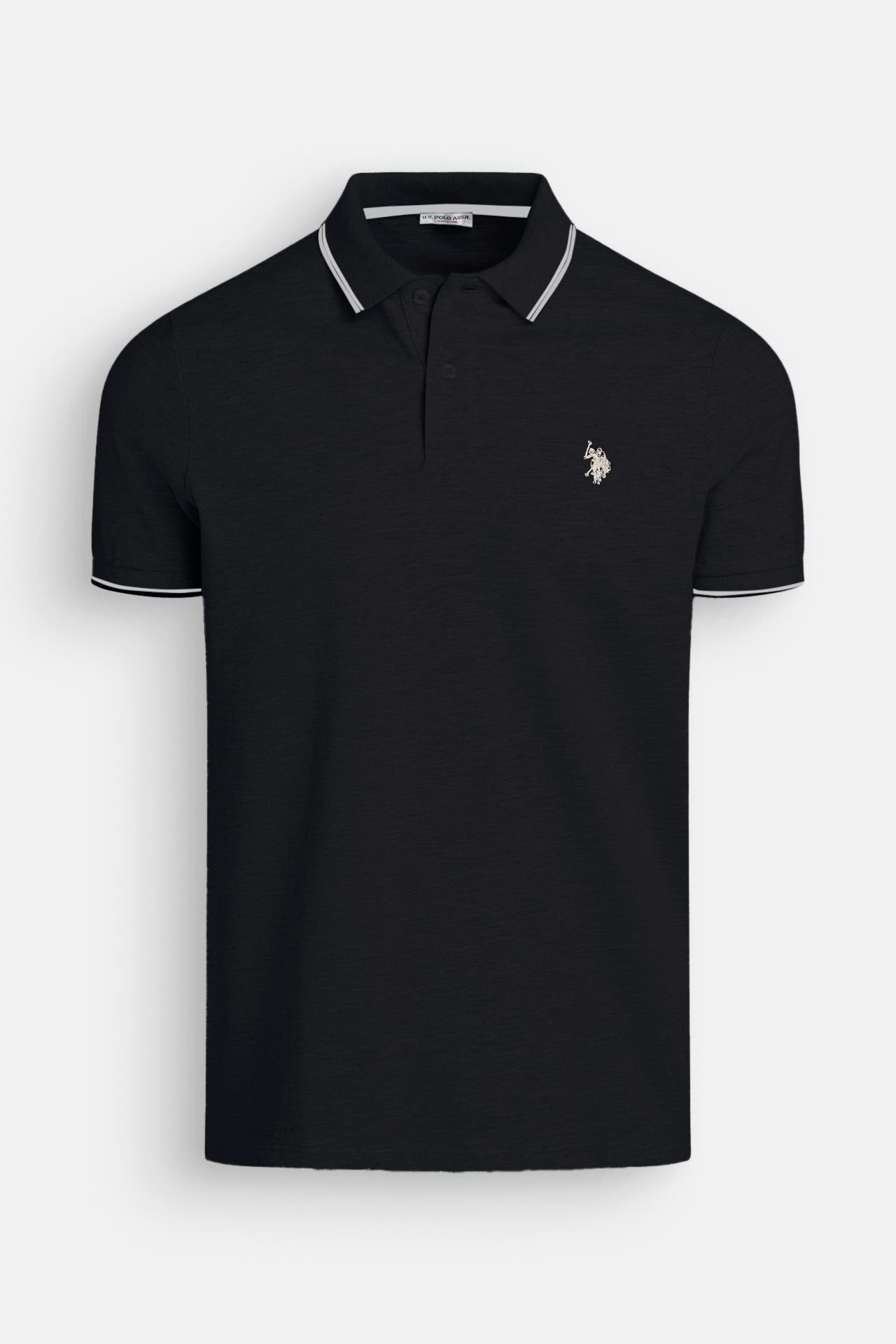 U.S. POLO ASSN. Polo-Shirt schwarz, Bild 1