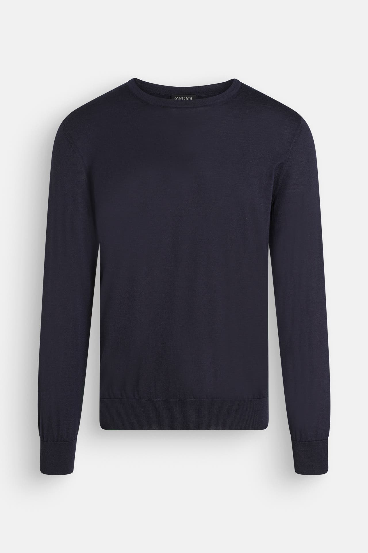ZEGNA Cashmeremix-Pullover navy, Bild 1