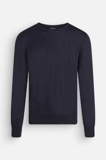 ZEGNA Cashmeremix-Pullover navy
