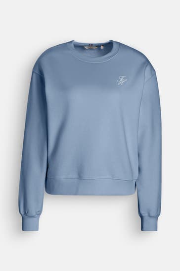 TOMMY HILFIGER Sweatshirt taubenblau