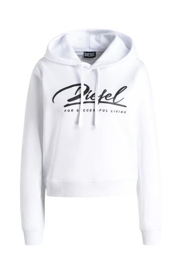 DIESEL Hoodie weiß