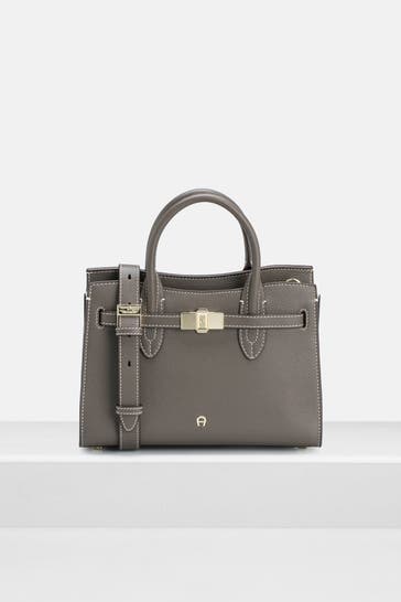 AIGNER Handtasche 'Farah' taupe
