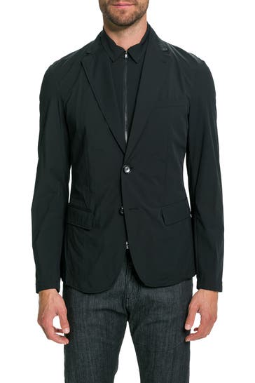 EMPORIO ARMANI Casual-Sakko schwarz