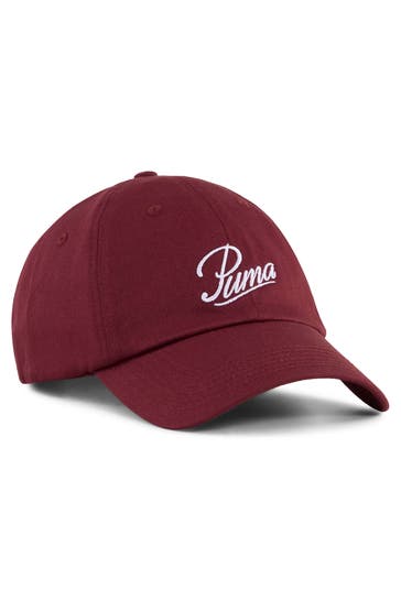 PUMA Basecap weinrot