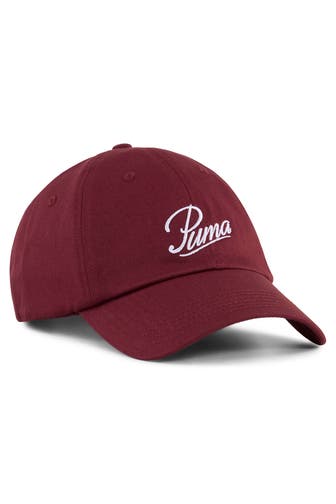 PUMA Basecap weinrot