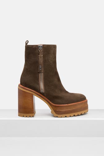 AGL Stiefeletten 'Tora' dunkelbraun