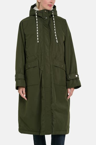 LOLLYS LAUNDRY Mantel 'Shea' dunkelgrün