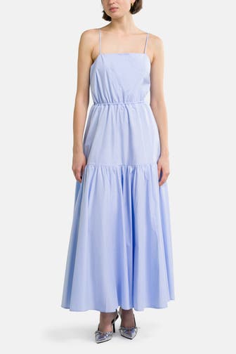 IVY OAK Midikleid taubenblau