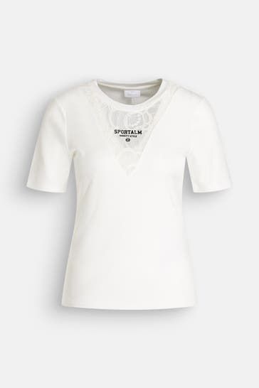 SPORTALM T-Shirt 'Becky' offwhite