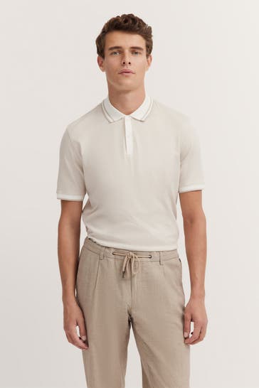 BUGATTI Polo-Shirt sand
