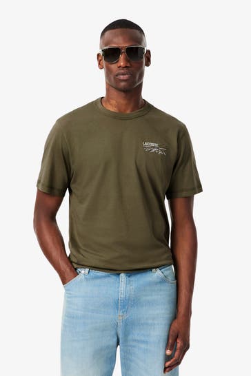 LACOSTE T-Shirt khaki