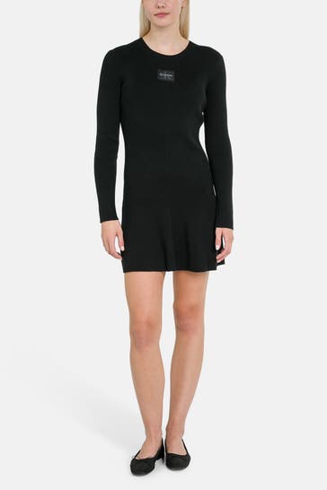 CALVIN KLEIN Minikleid schwarz