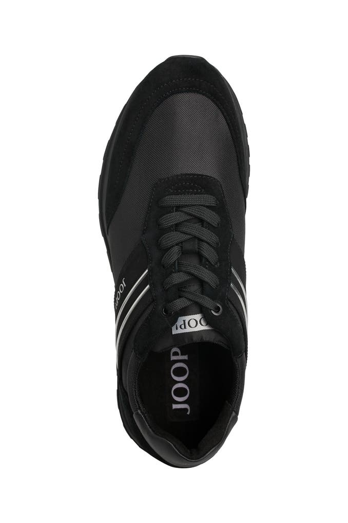Joop! Sneakers Basse Uomo Modello Linas Hannis – Mix Di Materiali, Tacco A Zeppa, Design Sportivo-Chic