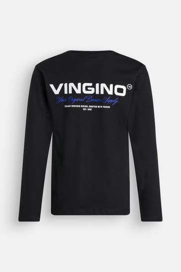 VINGINO Langarmshirt schwarz
