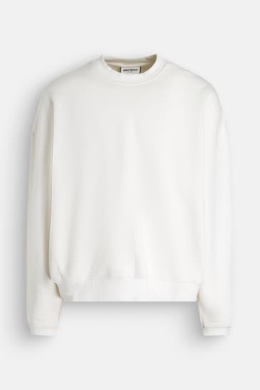 WRSTBHVR Sweatshirt 'Dan' ecru