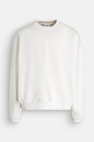 WRSTBHVR - Sweatshirt 'Dan' ecru