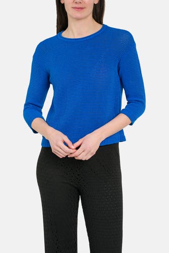 BETTY BARCLAY Strickpullover blau