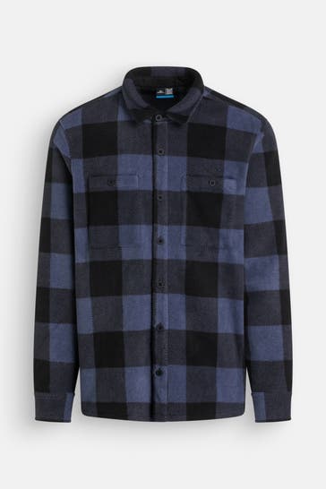 O'NEILL Fleece-Overshirt kariert