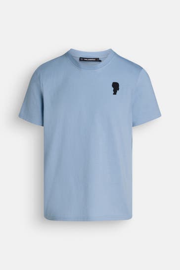 KARL LAGERFELD T-Shirt hellblau