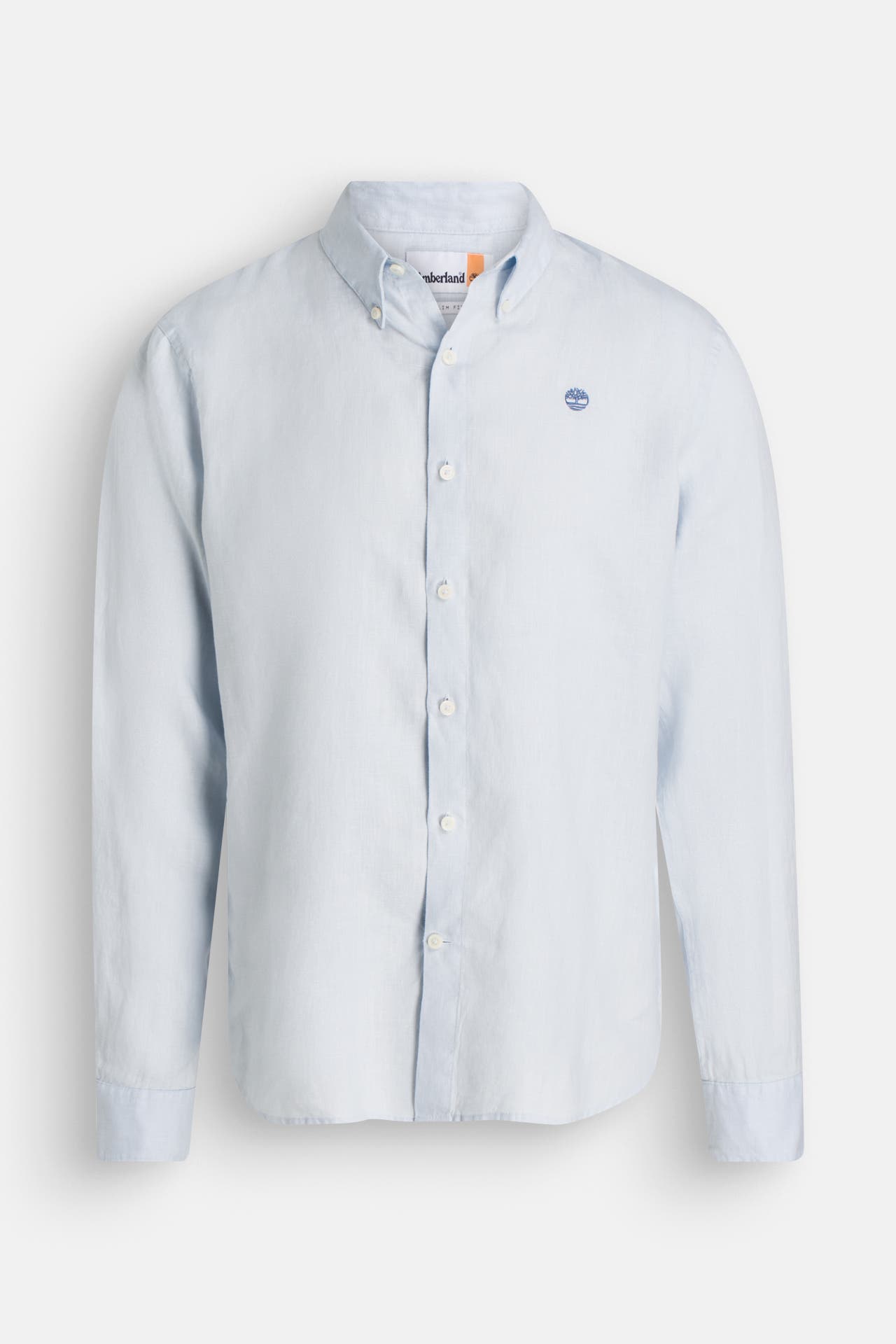 TIMBERLAND Leinen-Hemd hellblau Slim Fit, Bild 1