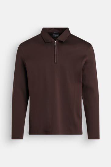 STRELLSON Longsleeve 'Pepe' dunkelbraun