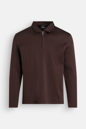 STRELLSON - Longsleeve 'Pepe' dunkelbraun